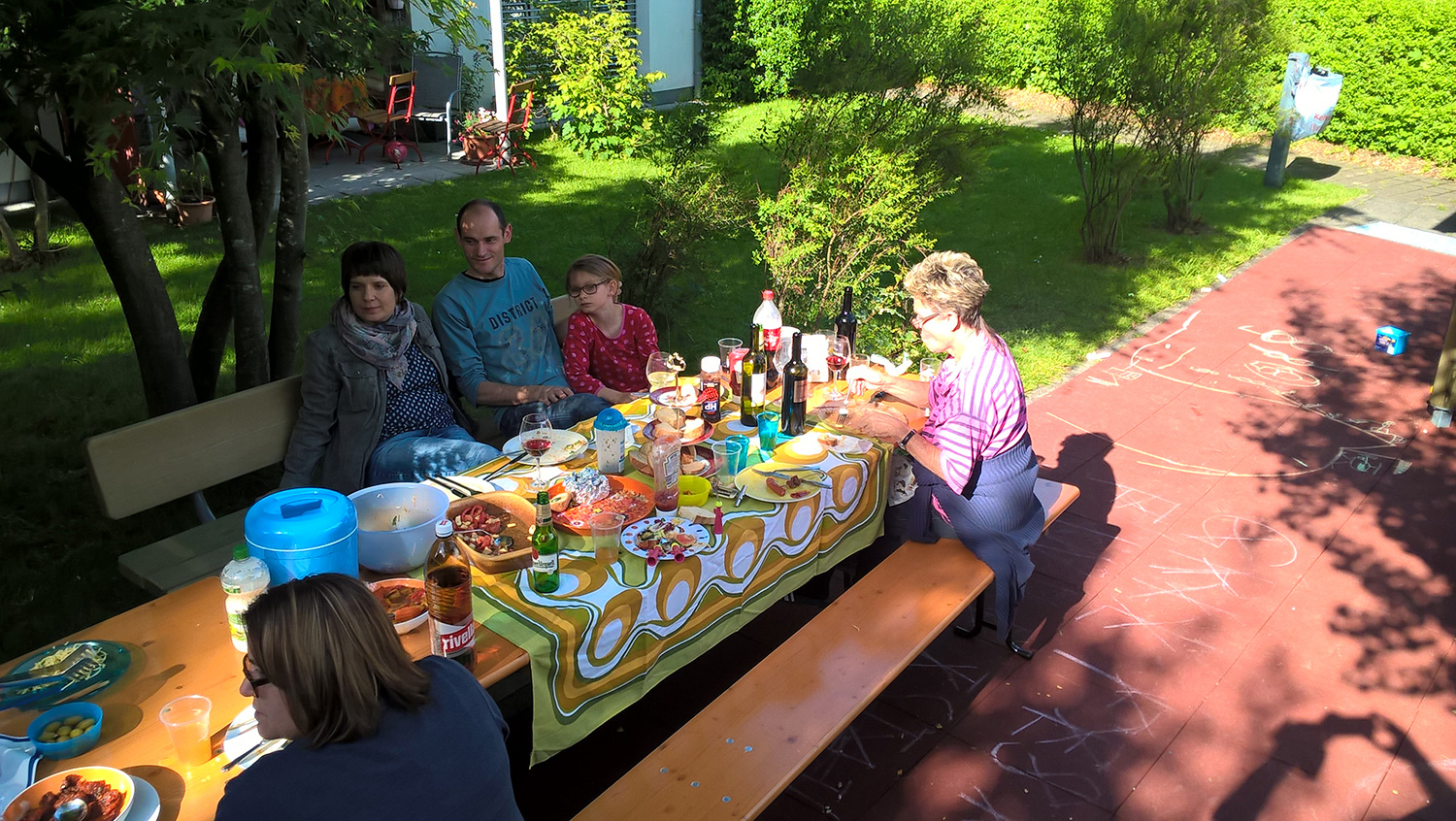 Grillfest Spielplatzbau