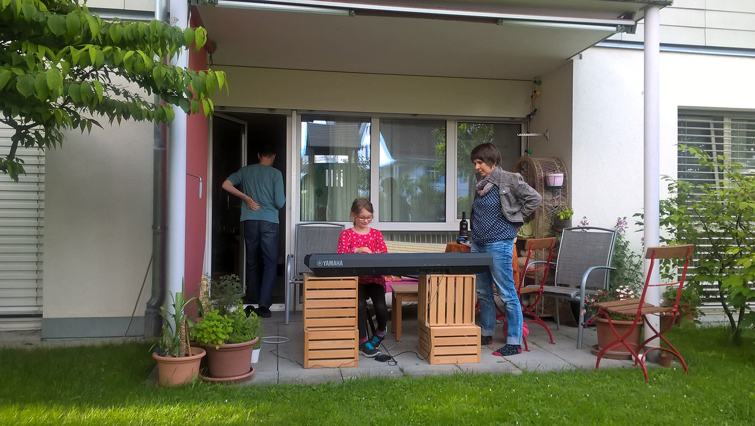 Grillfest Spielplatzbau